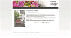 Desktop Screenshot of lebensraum-natur.eu
